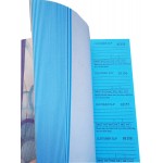 Ticket Book-Long Counter Book-blue colour